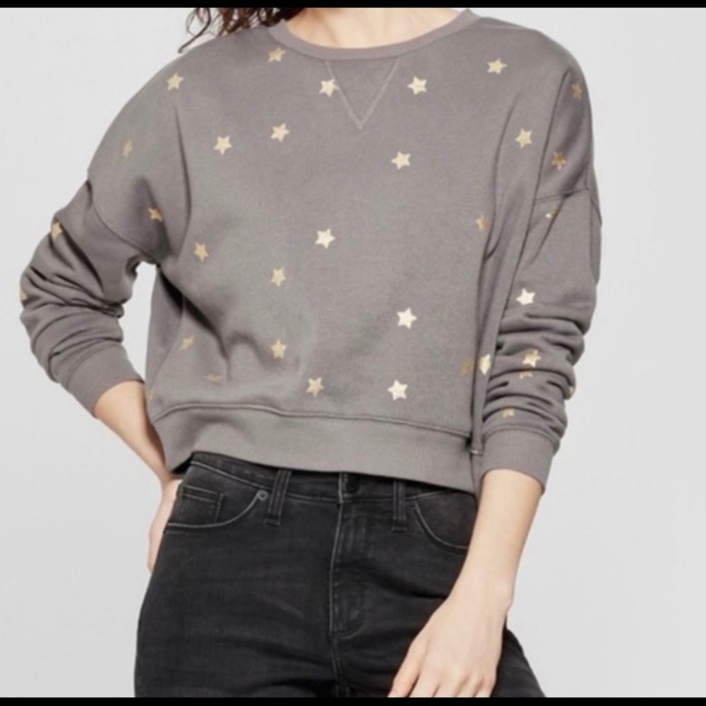 Cropped sweatshirt